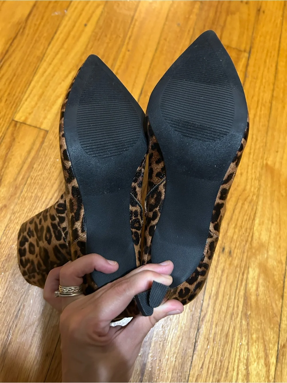 NEW DV by Dolce Vita Gradie Kitten Heel Boot (Women) 6M LEOPARD Shiny